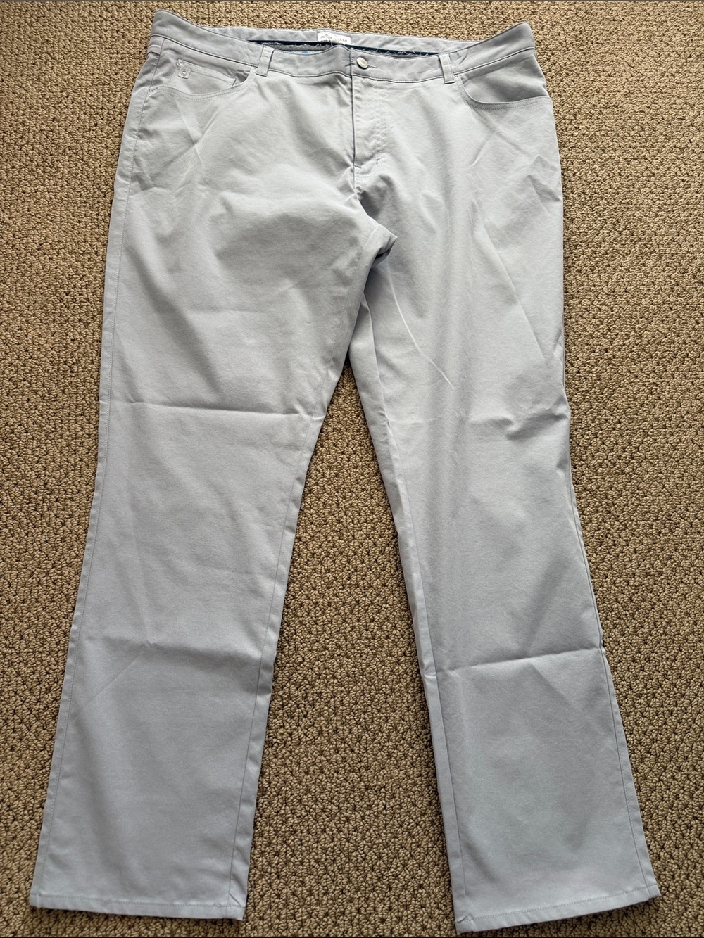 Peter Millar Light Gray Chinos